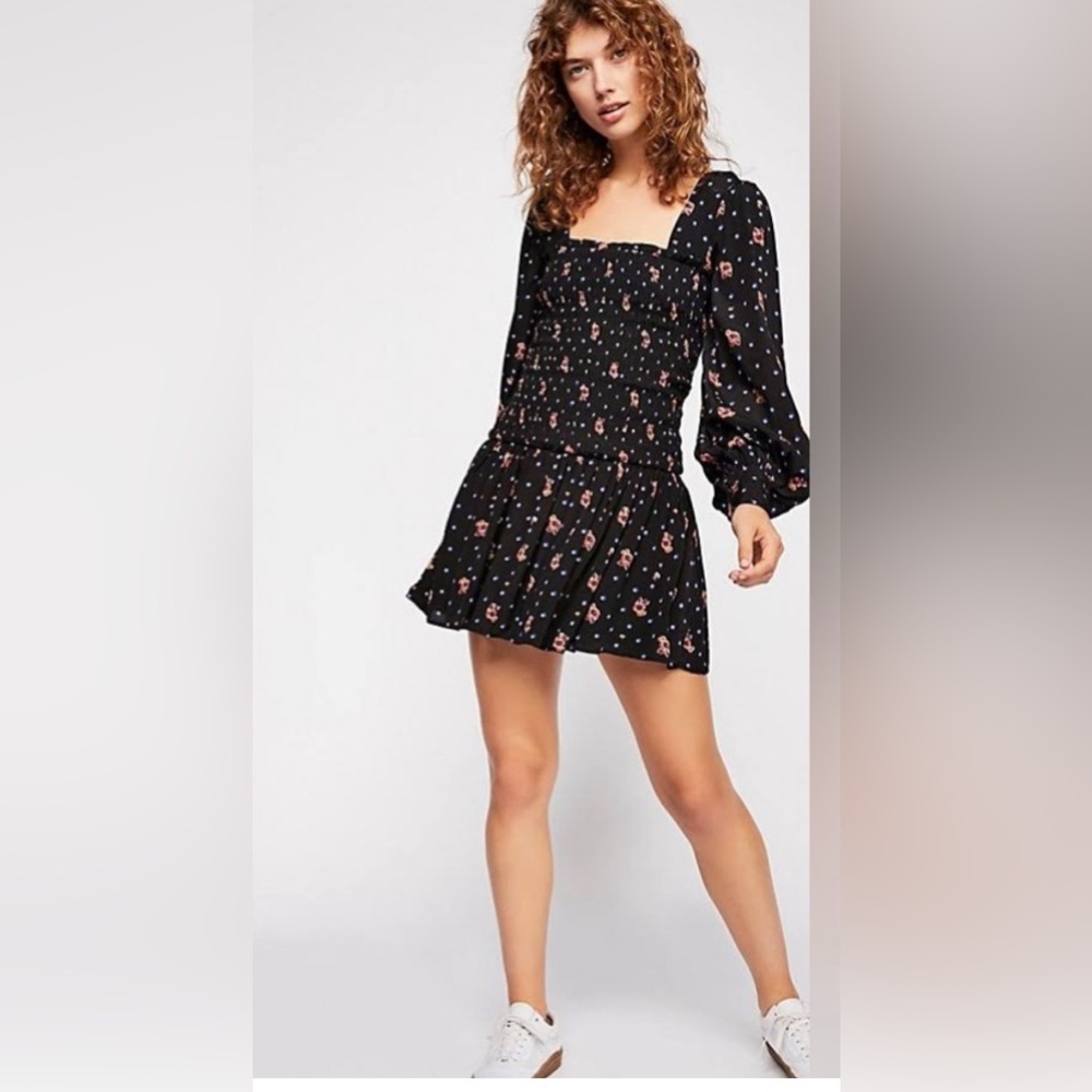 Free people two faces mini dress